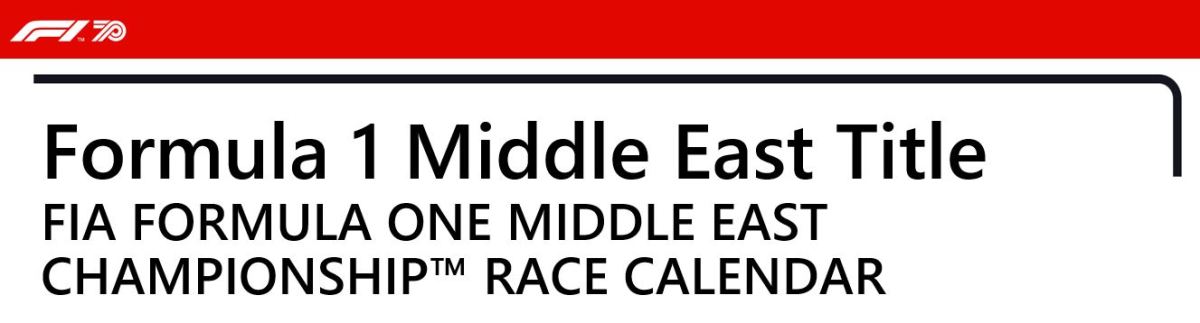 Formula One Middle East Continental Title