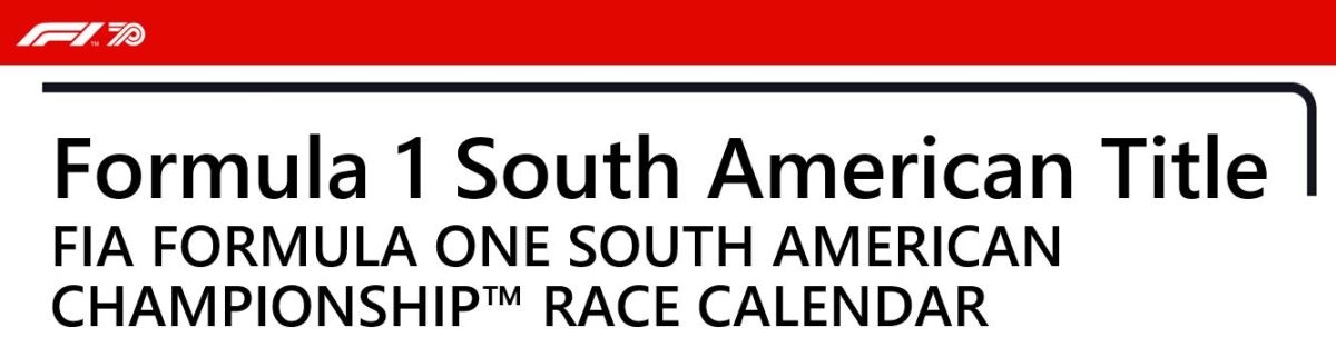 Formula One South America Continental Title