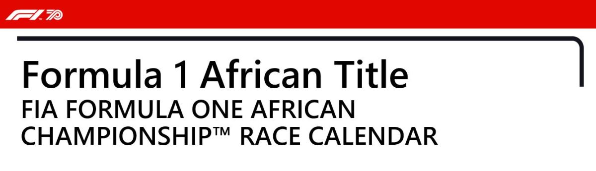 Formula One African Continental Title